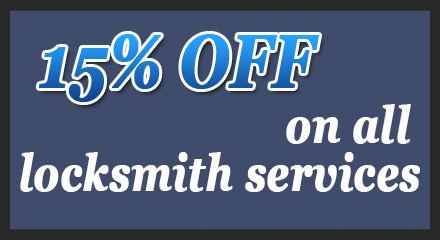 15% Off on all locksmith services